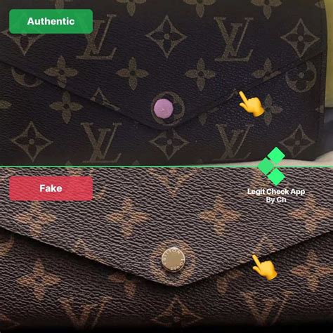 how to tell a louis vuitton wallet is real|authentic louis vuitton women wallet.